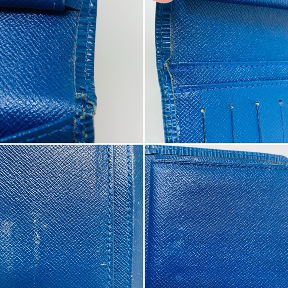 Louis Vuitton Blue Wallet - Picture 10 of 11